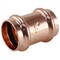 Copper Press By Tmg 1 in. x 1 in. Copper Press x Press Coupling with Dimple Stop XPRC1 - alternate 5